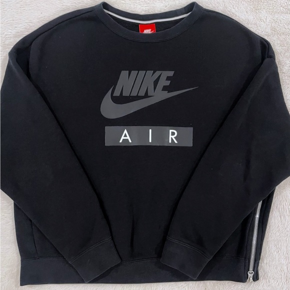 Women's Nike Air Logo Crew Sweatshirt Size XS - Picture 2 of 5